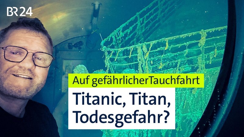 Arthur Loibl aus Straubing bestieg die "Titan" – kurz bevor das U-Boot selbst zur Tragödie wurde. | Bild: Arthur Loibl Arthur Loibl aus Straubing bestieg die "Titan" – kurz bevor das U-Boot selbst zur Tragödie wurde.