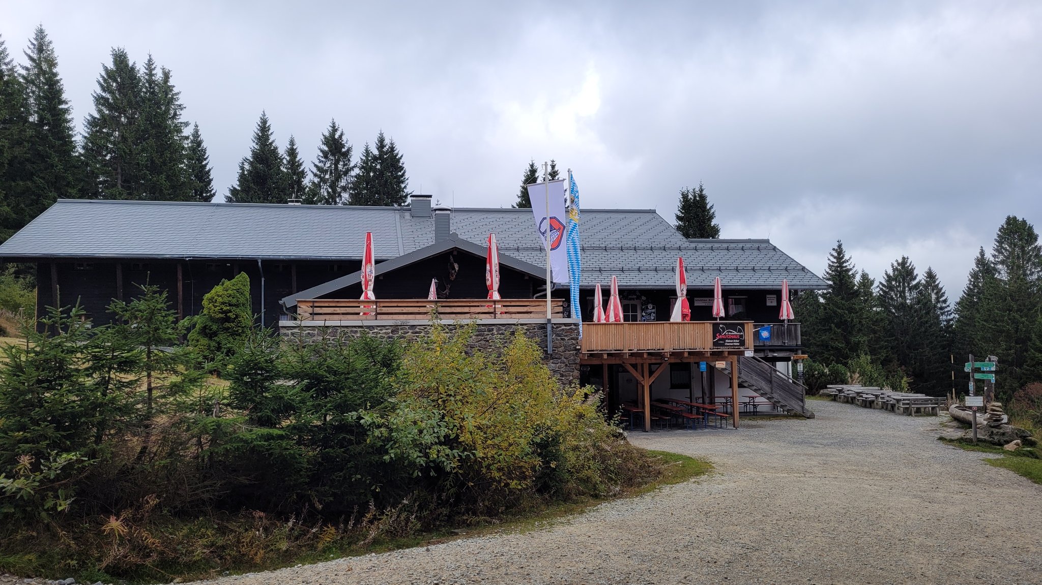 Die "Chamer Hütte"