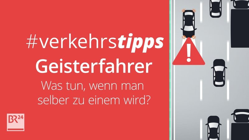 Was tun, wenn man zum Geisterfahrer wird? | Bild: picture-alliance/dpa; Collage: BR Was tun, wenn man zum Geisterfahrer wird?