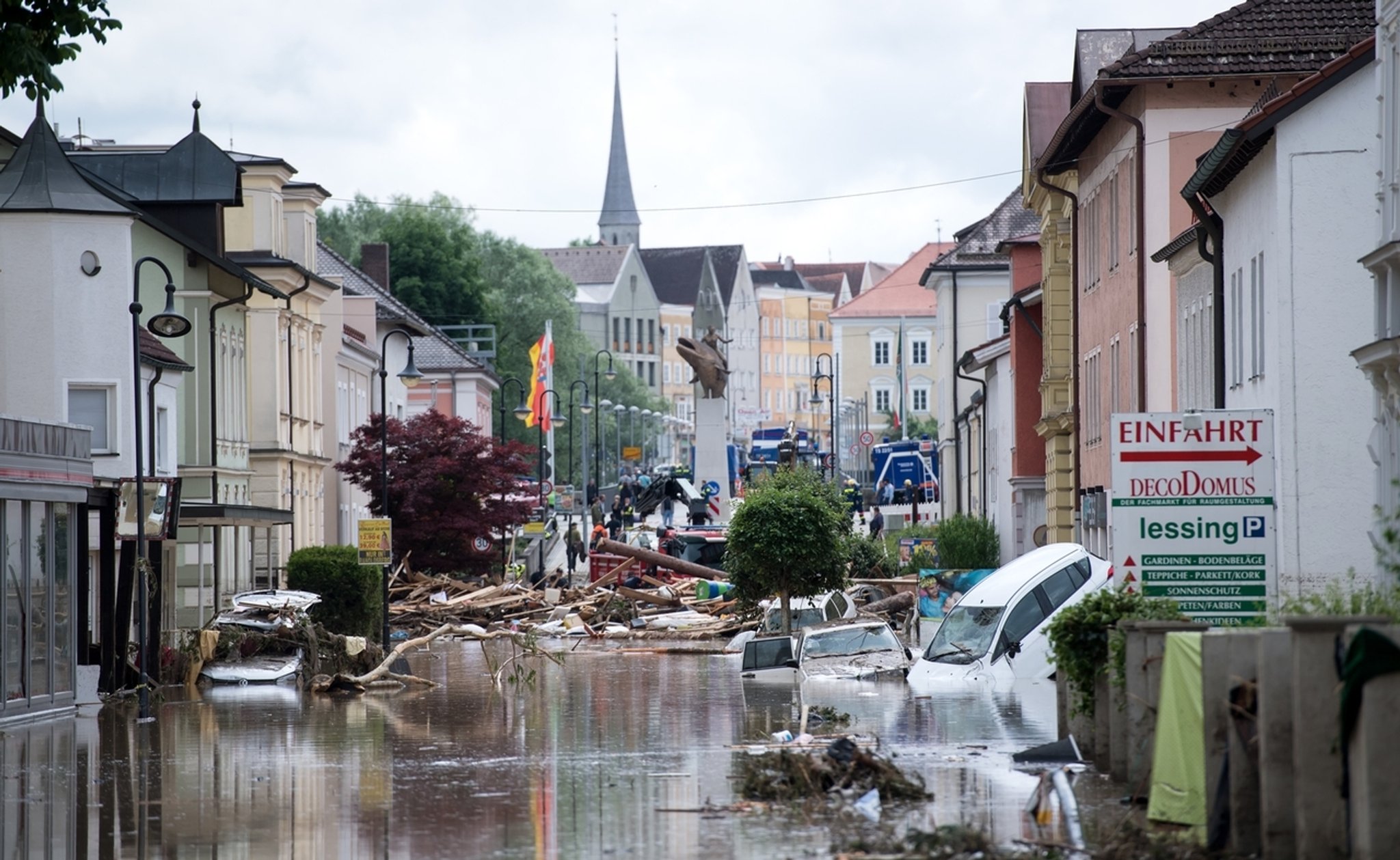 Flutkatastrophe: Bald startet Hochwasserschutz-Ausbau in Simbach