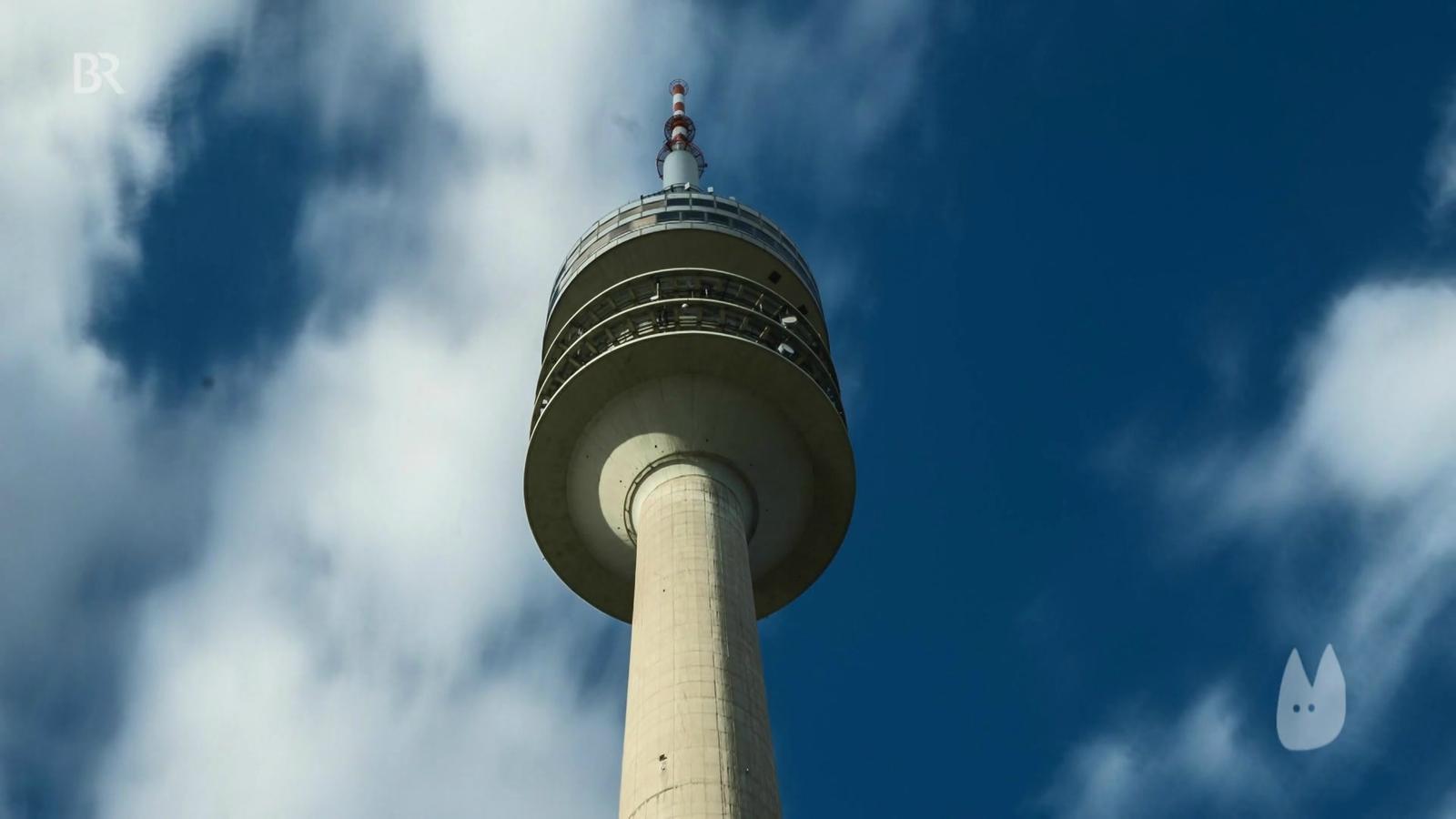 50 Jahre Olympiaturm M nchens K hnstes Bauwerk BR24