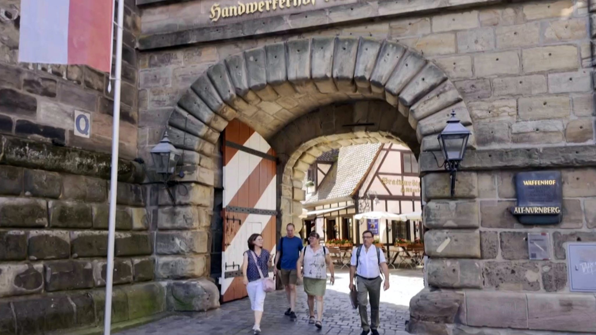 Handwerkerhof in Nürnberg