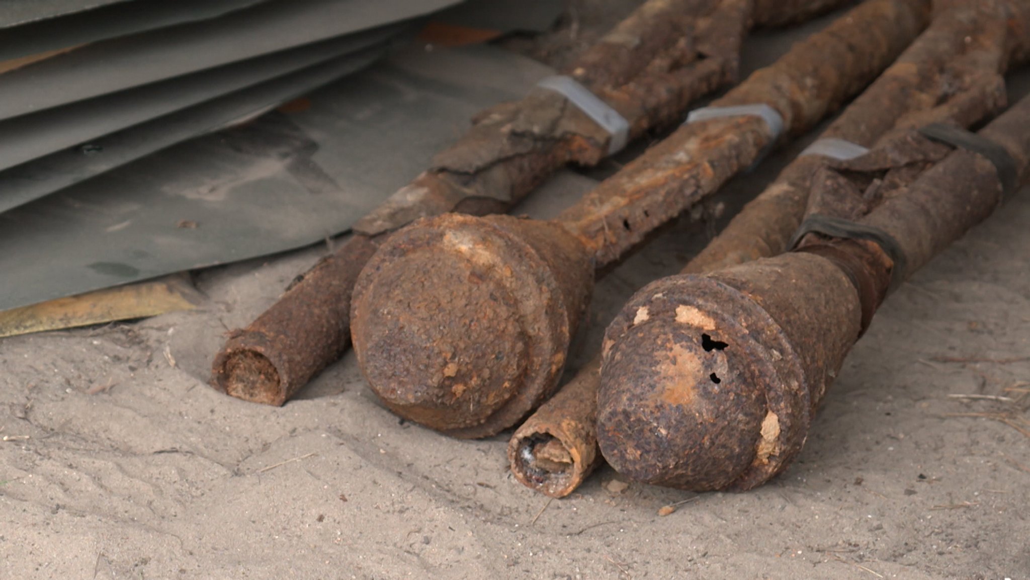 Auch 80 Jahre nach dem Zweiten Weltkrieg wird in Bayern immer noch Kriegsmunition gefunden. | Bild: Bayerischer Rundfunk 2025 Auch 80 Jahre nach dem Zweiten Weltkrieg wird in Bayern immer noch Kriegsmunition gefunden.