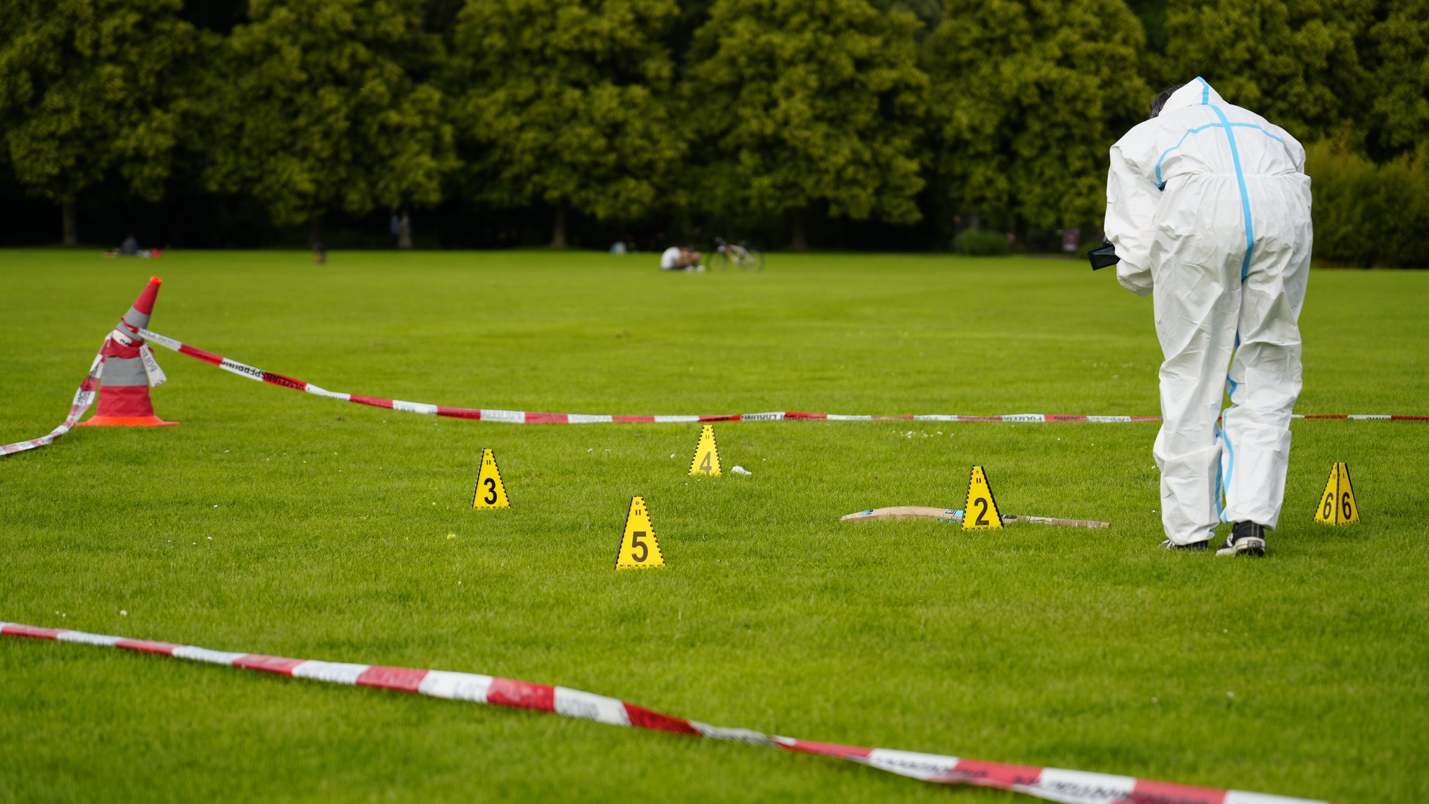 Der Tatort im Klenzepark in Ingolstadt