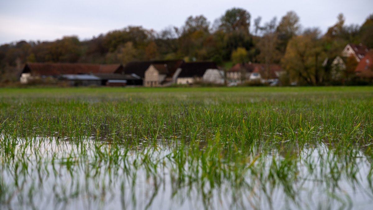 Dauerregen: Hochwassergefahr in Teilen Bayerns nimmt zu