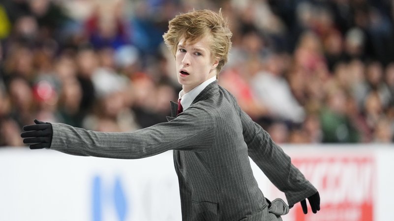 Eiskunstläufer Stephen Gogolev | Bild: picture-alliance/dpa Eiskunstläufer Stephen Gogolev