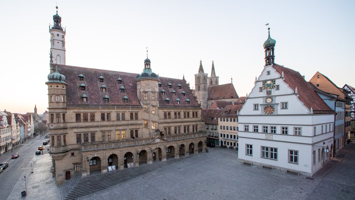 Rathaus von Rothenburg ob der Tauber