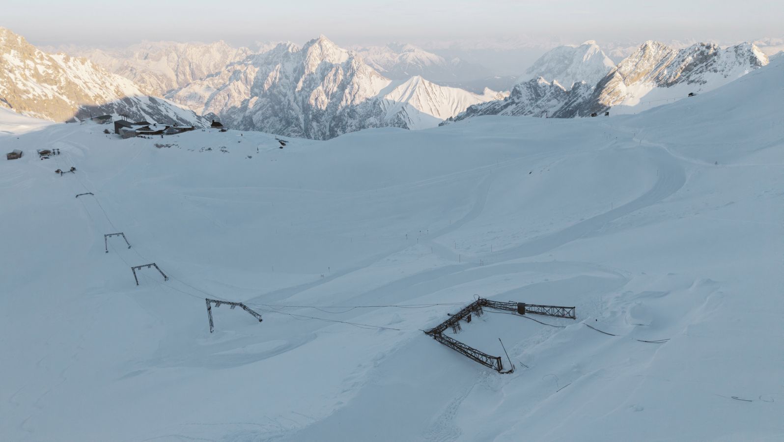Sprengung am Schneeferner: Abschied vom letzten Gletscherlift