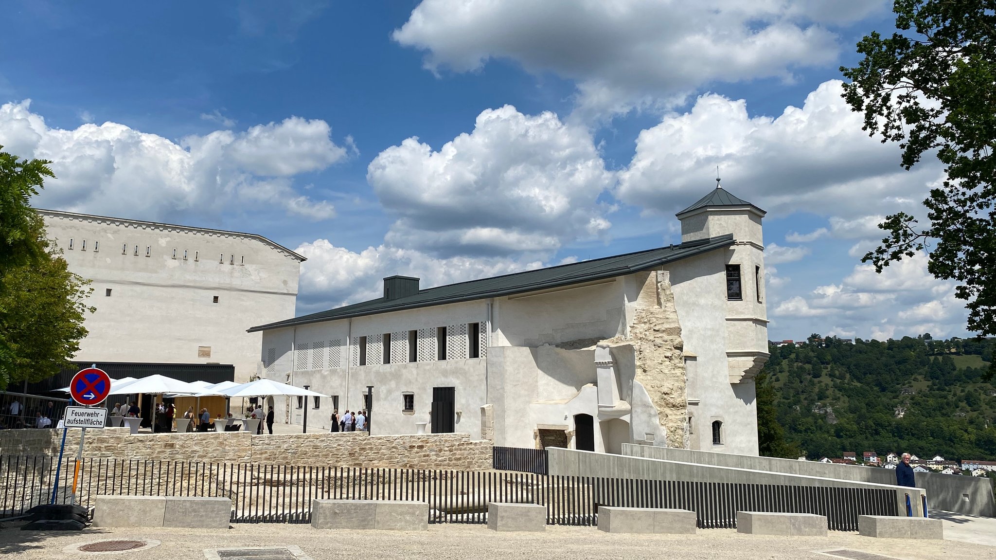 Innenhof der Burg.