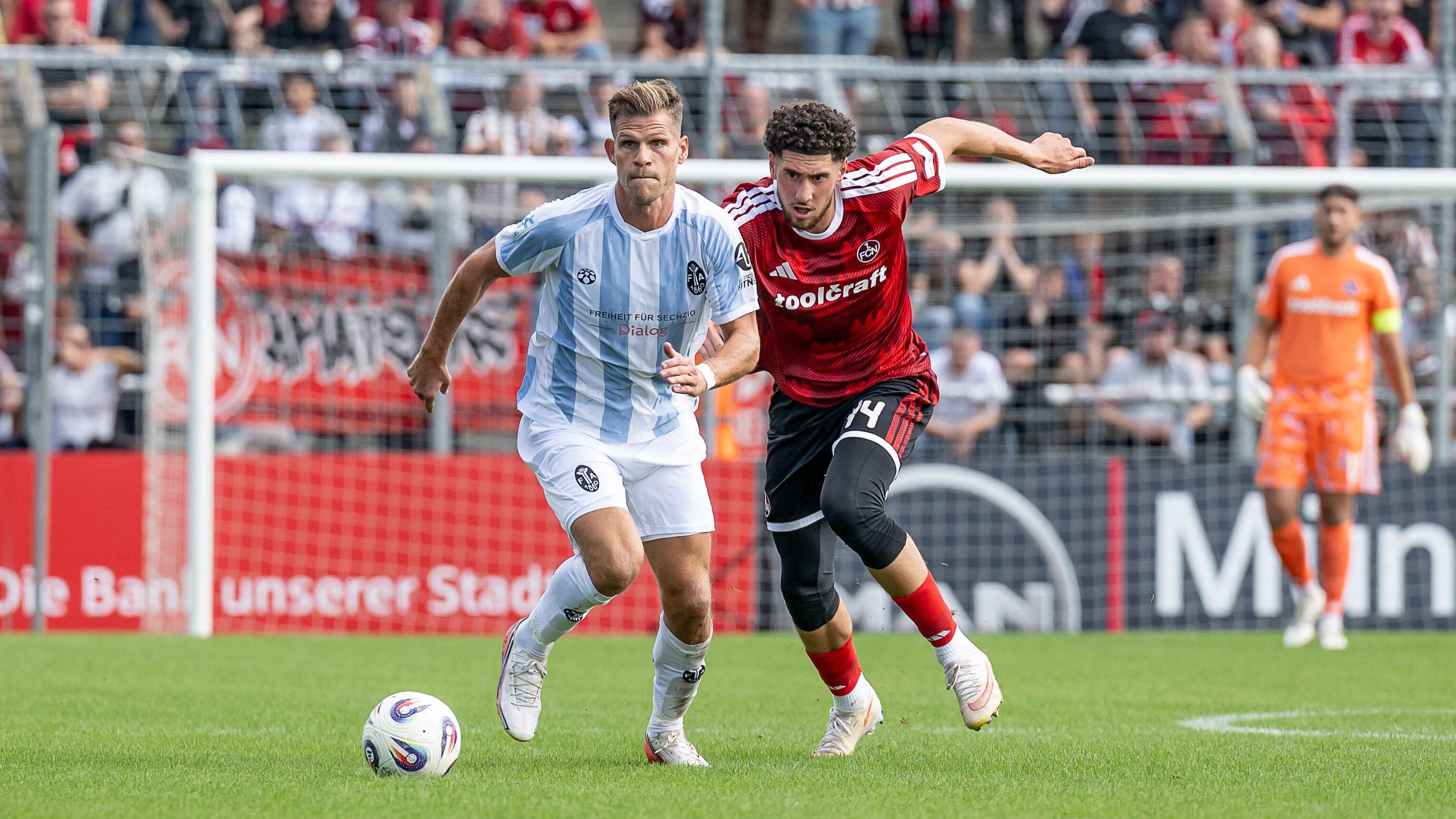 Spielszene TSV 1860 München - 1. FC Nürnberg II | Bild:picture alliance / SvenSimon | Frank Hoermann / SVEN SIMON