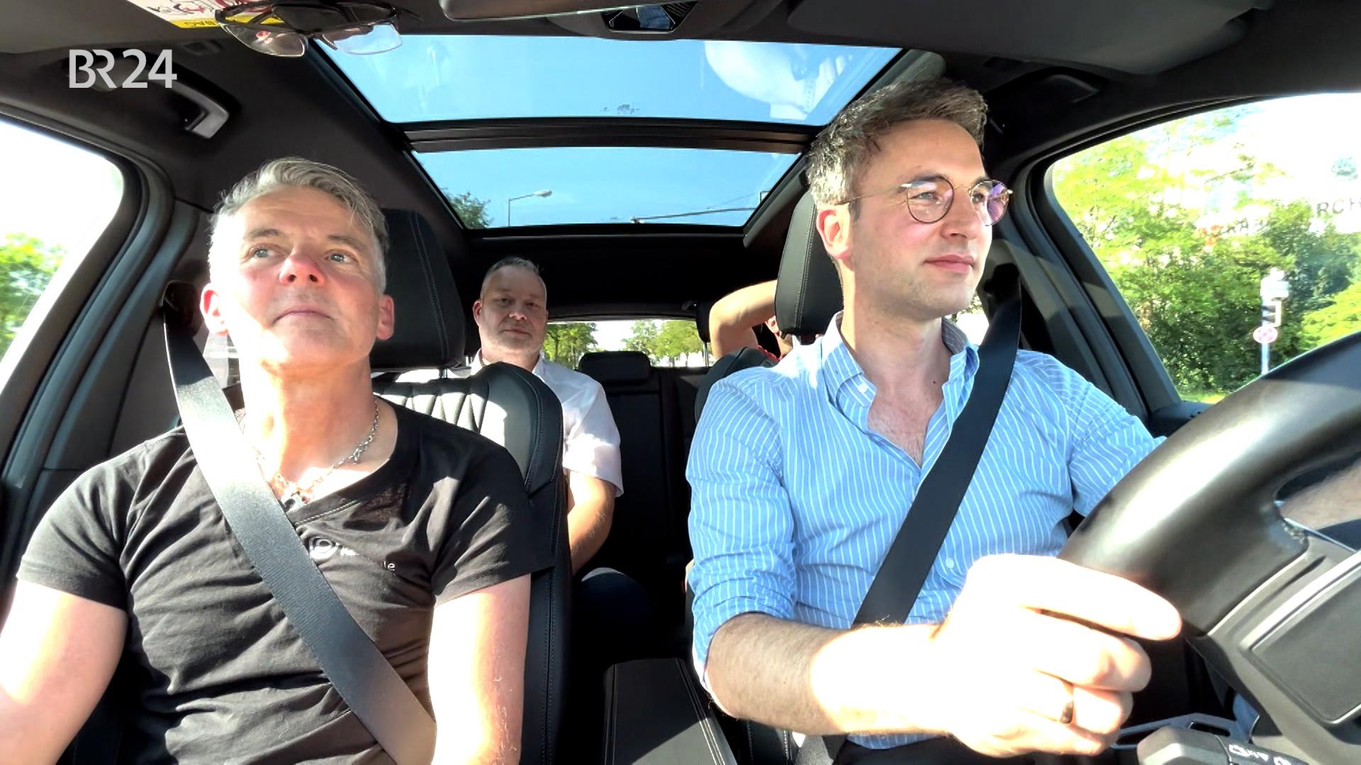 BR-Reporter Andreas Herz im Selbsttest