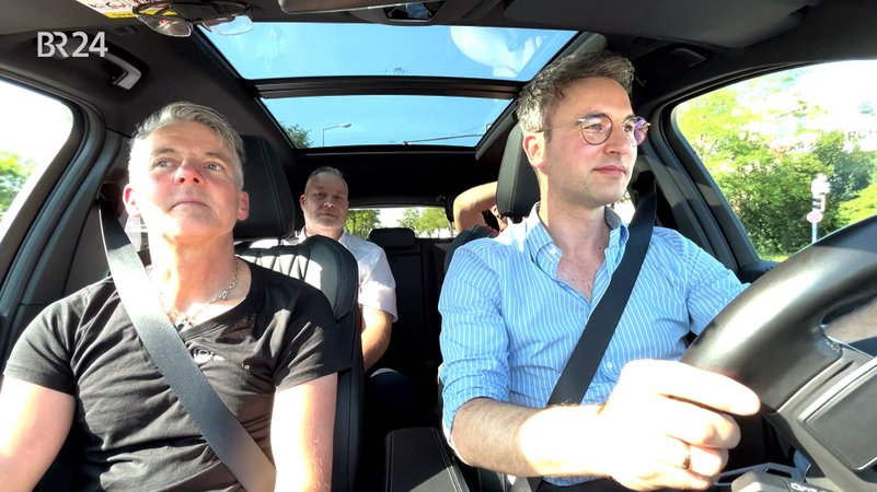 BR-Reporter Andreas Herz im Selbsttest | Bild: BR BR-Reporter Andreas Herz im Selbsttest