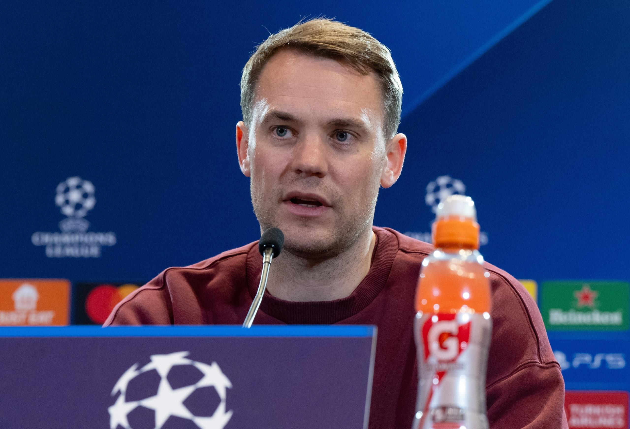 Manuel Neuer vor Lazio Rom