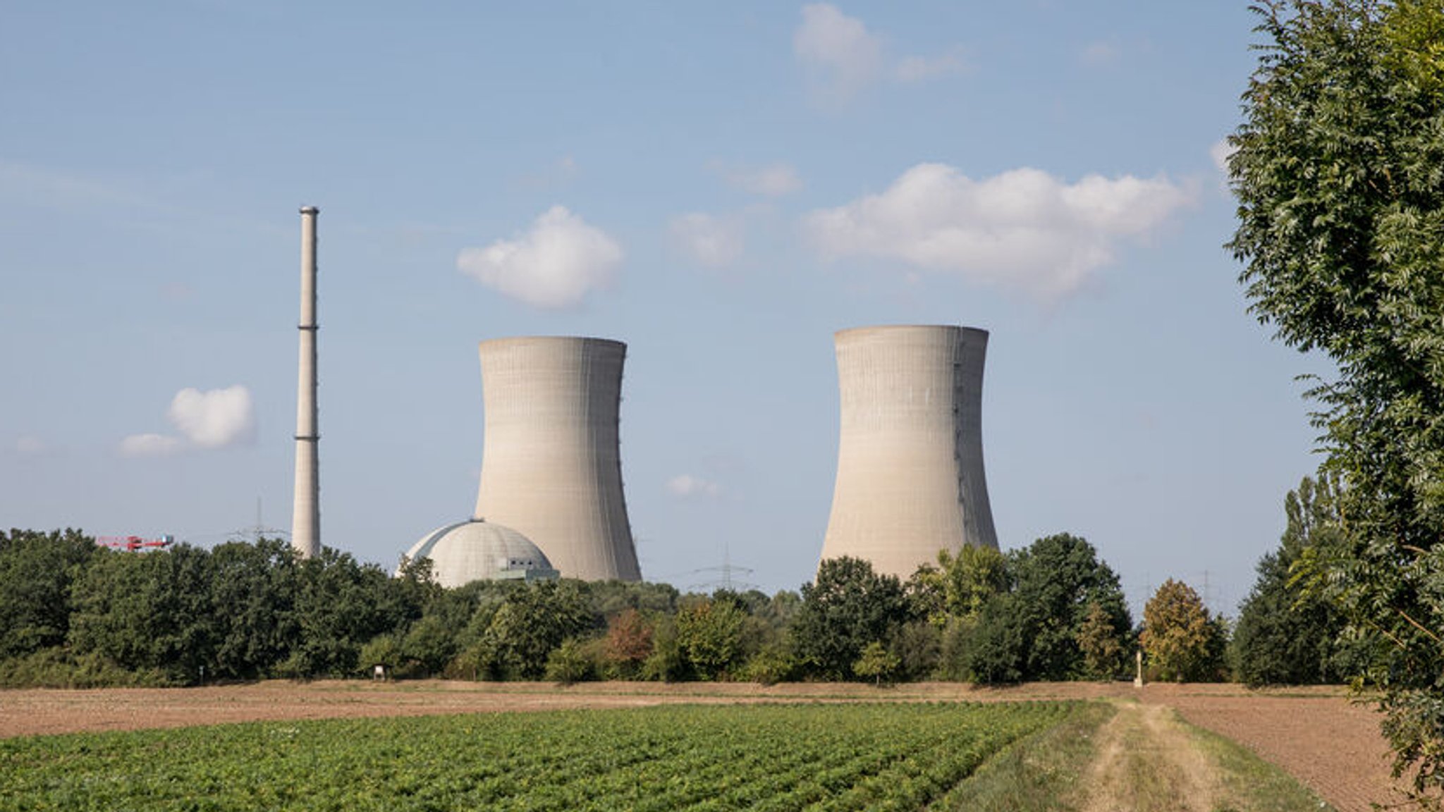 Atomkraftwerk in Grafenrheinfeld.