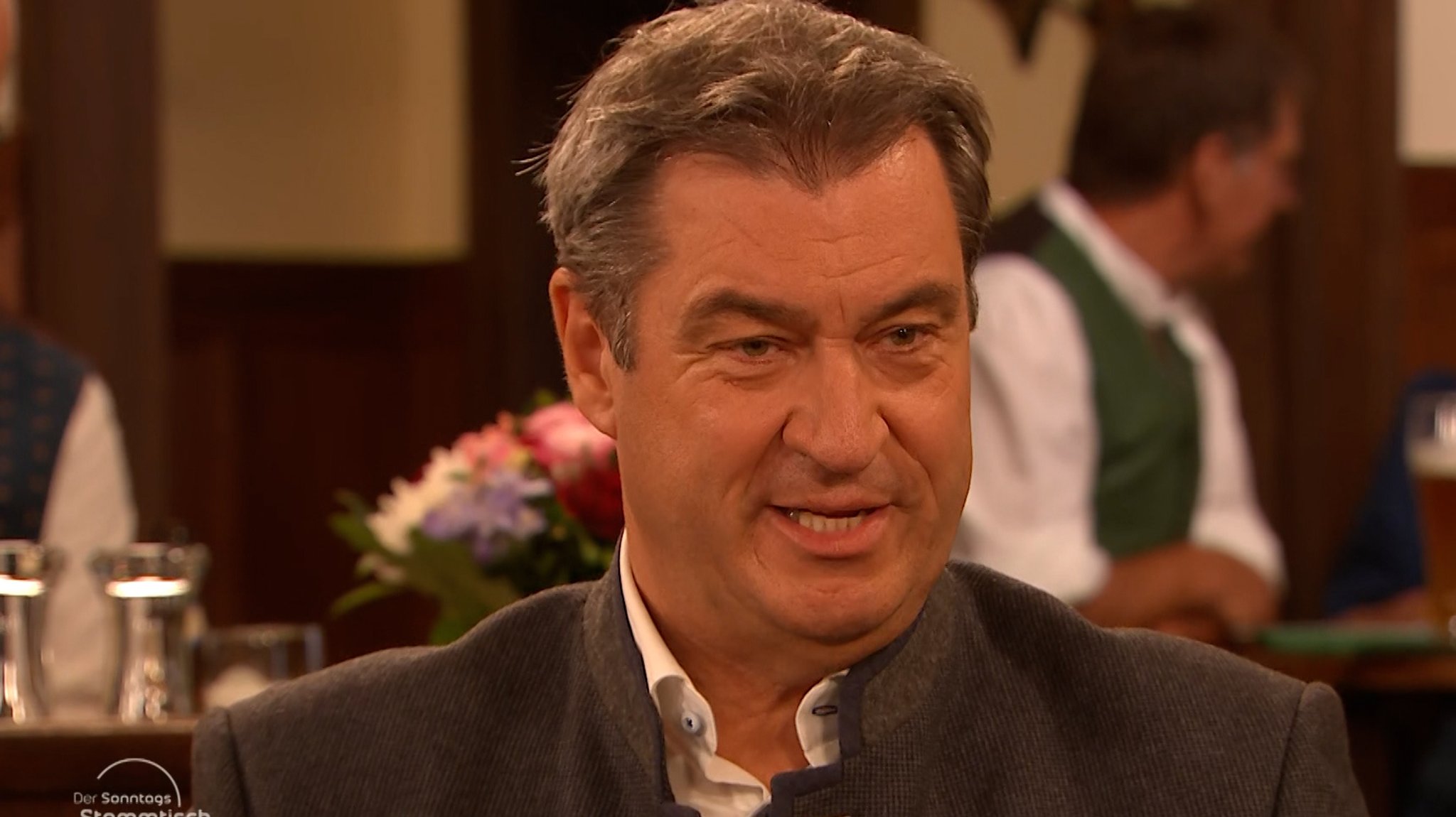 Söder beim BR Sonntags-Stammtisch