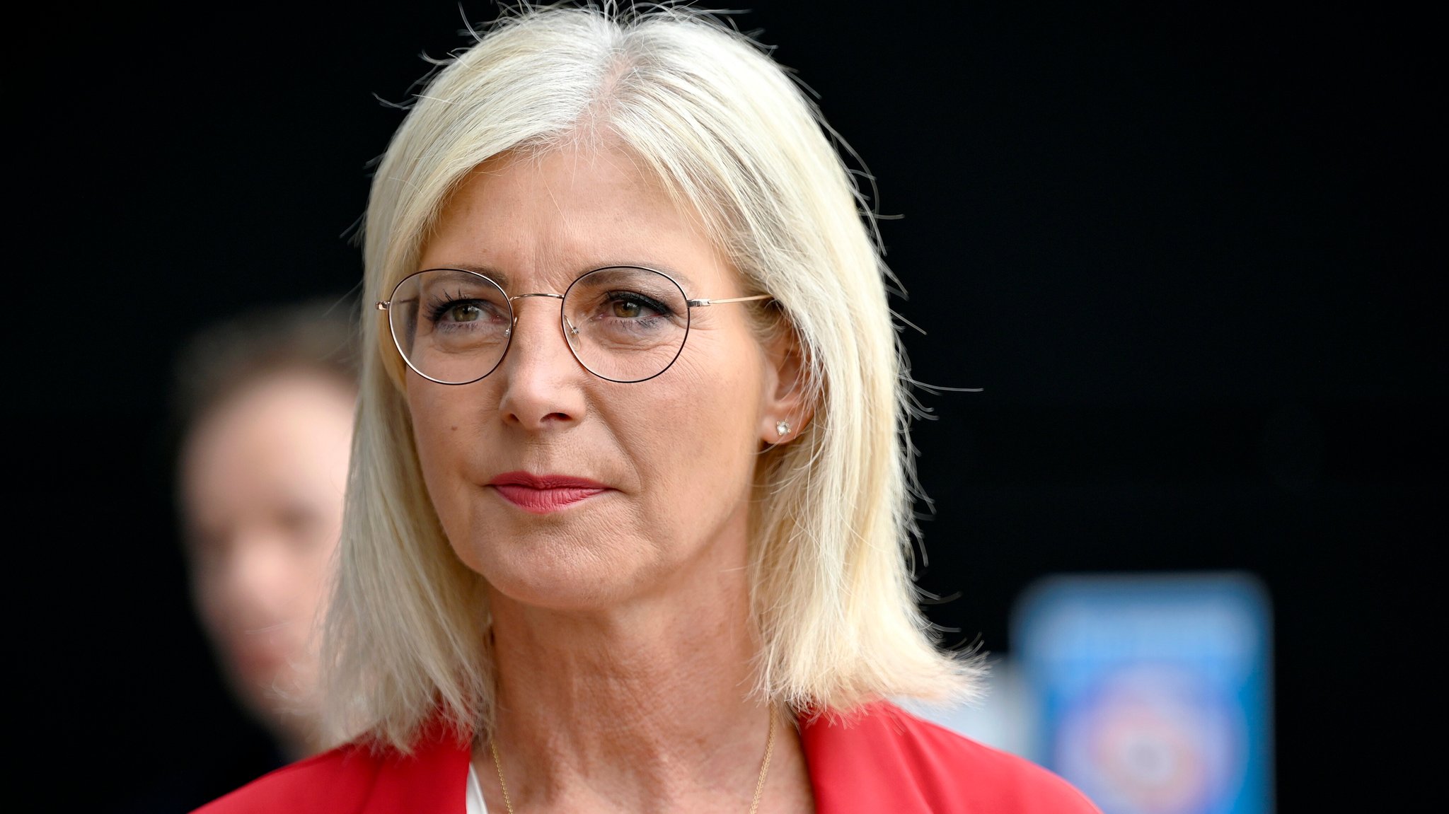 Sozialministerin Ulrike Scharf (CSU). | Bild: picture alliance / Panama Pictures | Dwi Anoraganingrum Sozialministerin Ulrike Scharf (CSU).
