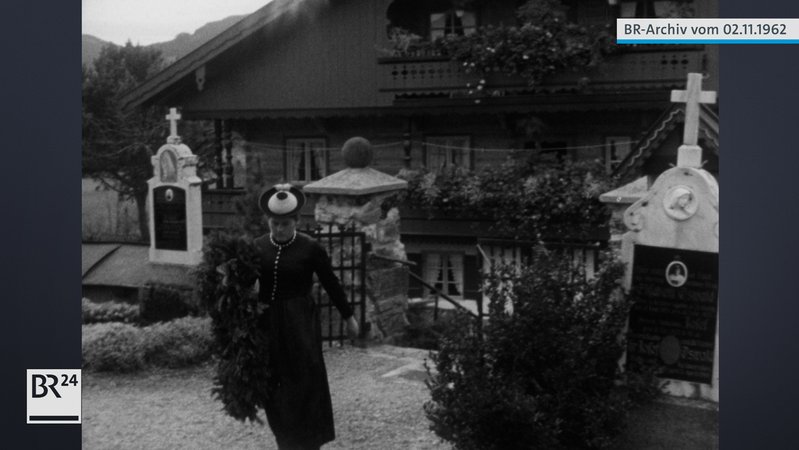 Friedhof Wackersberg | Bild: BR-Archiv Friedhof Wackersberg