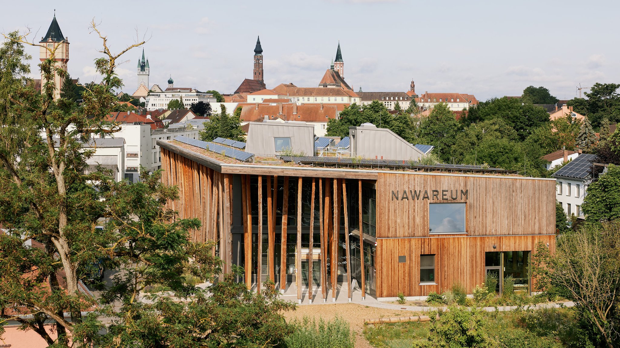 Das Mitmach-Museum Nawareum in Straubing von außen.