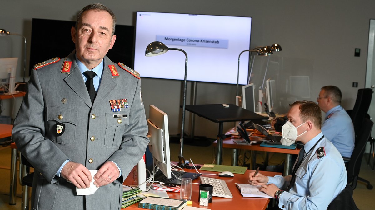 Generalmajor Carsten Breuer, Leiter Corona-Krisenstab