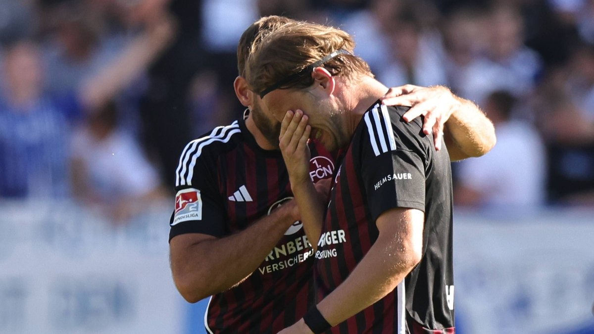 Tränen der Freude: Blitz-Jokertor lässt 1. FC Nürnberg jubeln