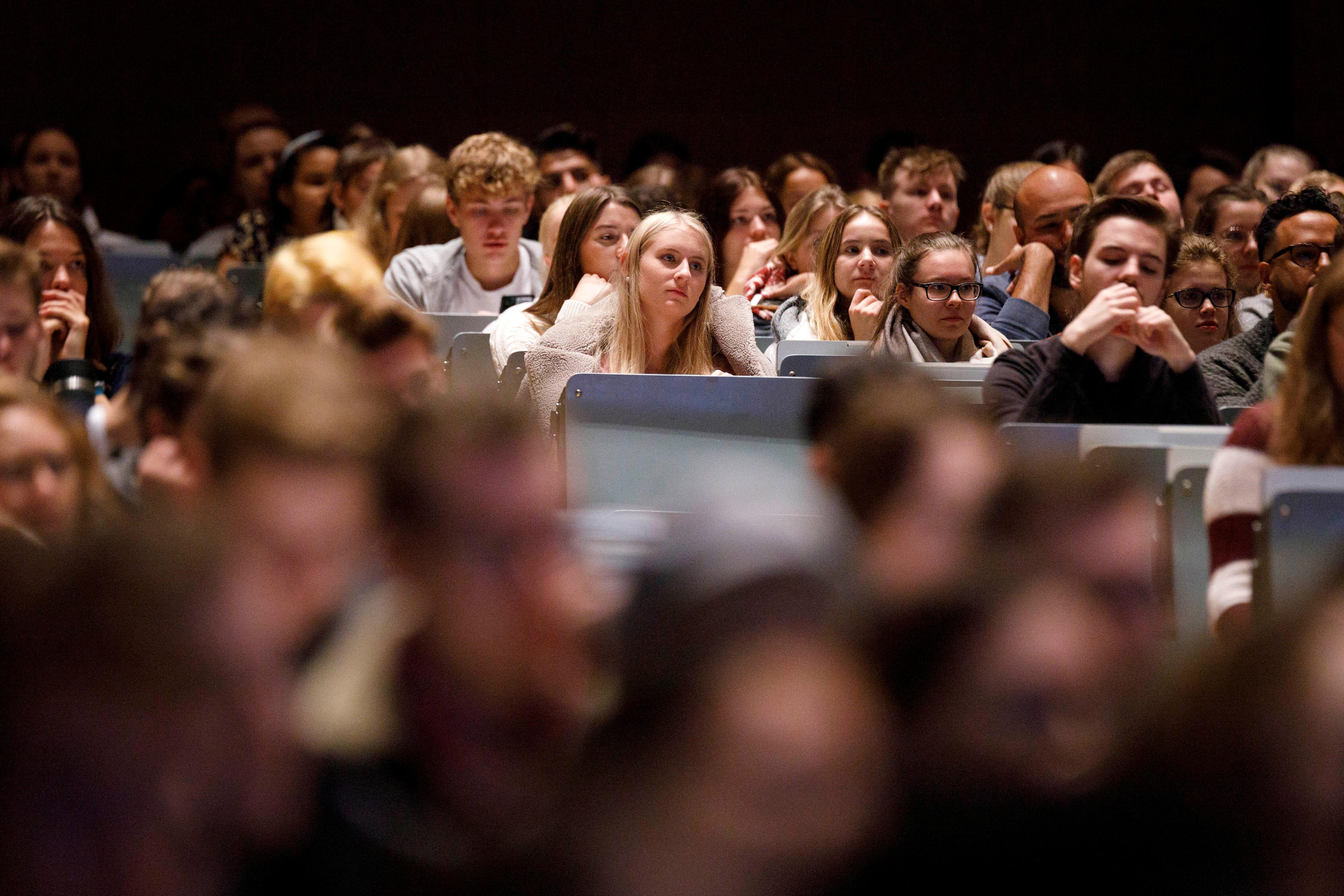 Studenten in einer Universität (Symbolbild)