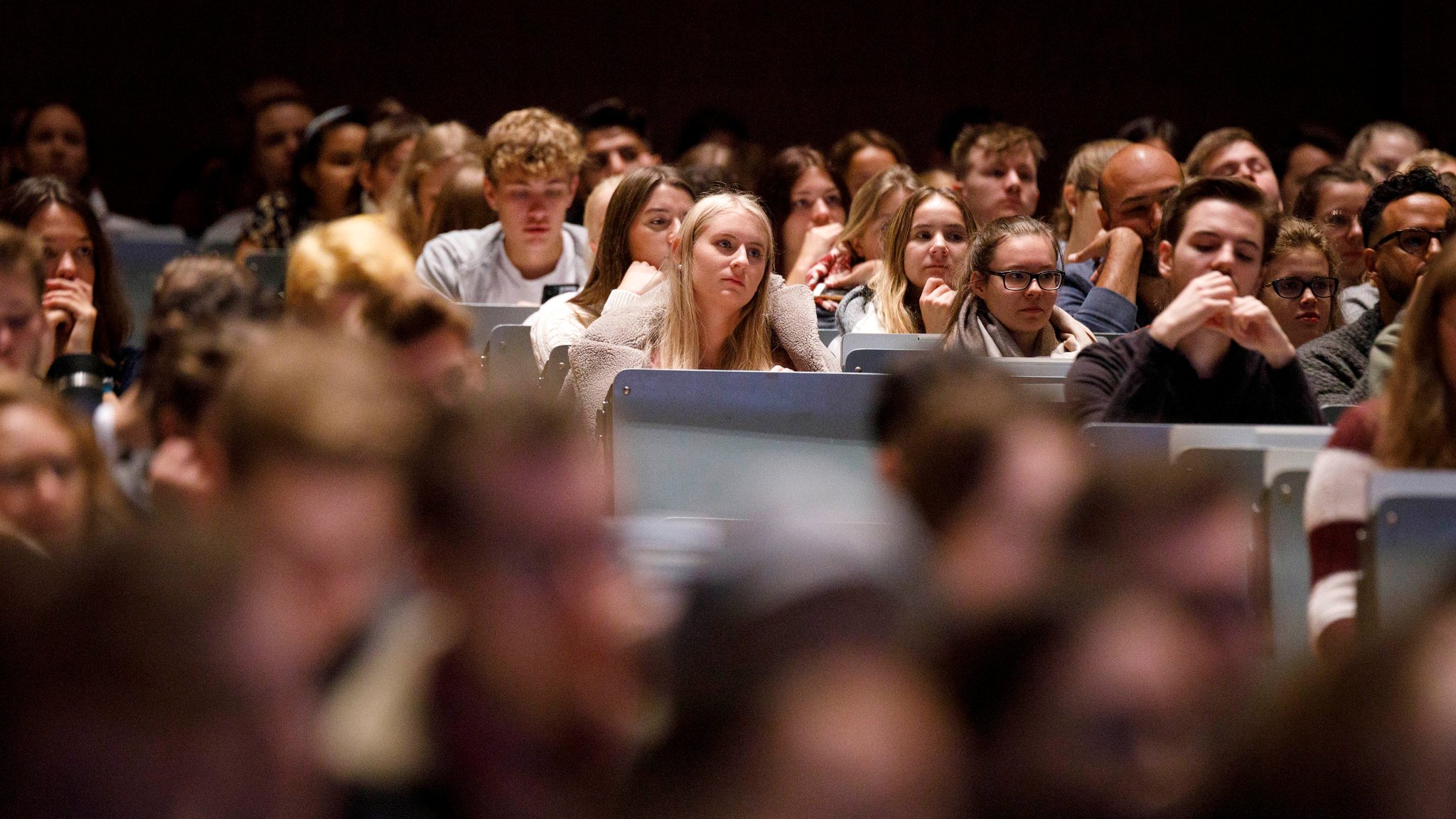 Studenten in einer Universität (Symbolbild)