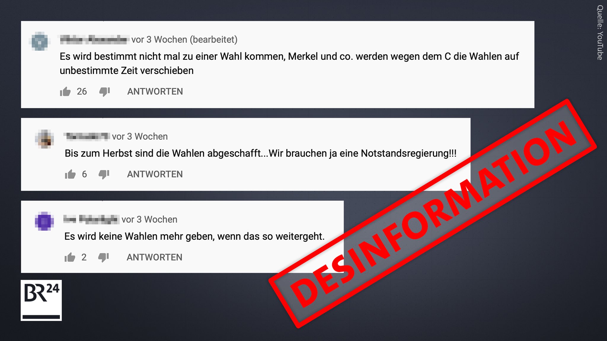 Bei den Gerüchten rund um die Bundestagswahl wiederholt sich die bekannte Verschwörungserzählung einer angeblichen Corona-Diktatur