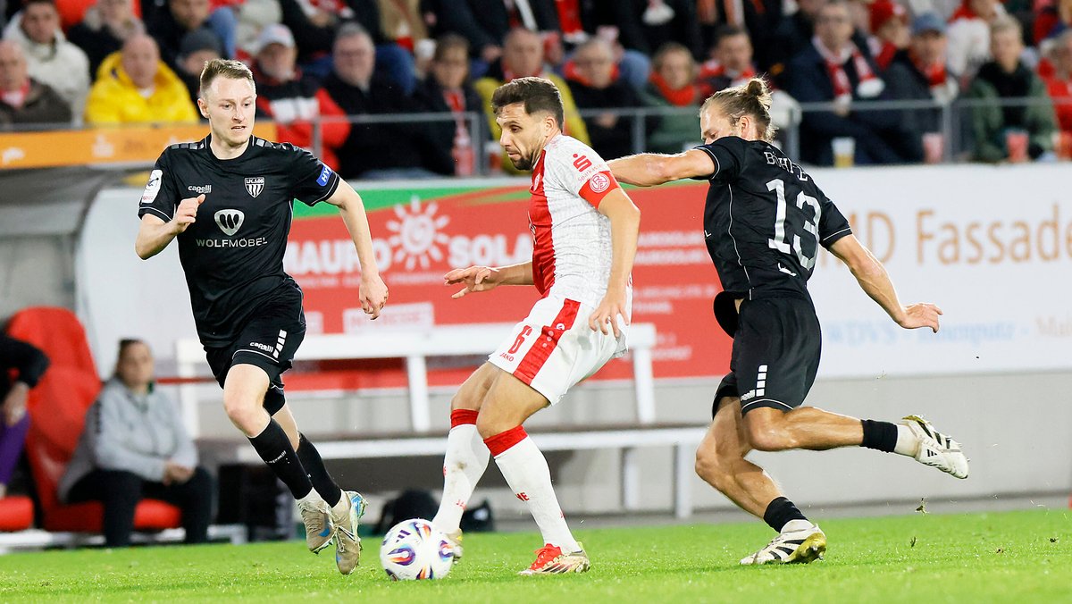 Engagiert, aber erfolglos: Schweinfurt unterliegt RWE mit 1:2