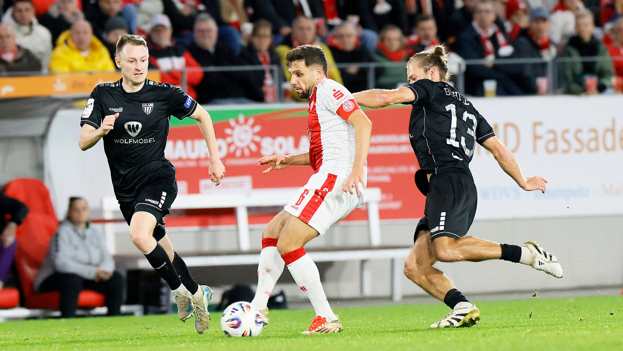 Engagiert, aber erfolglos: Schweinfurt unterliegt RWE mit 1:2