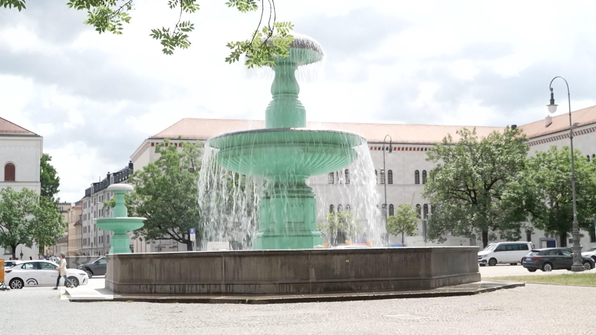 Brunnen am Universitätsgeländer der LMU 