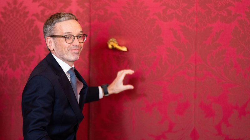 FPÖ-Chef Herbert Kickl | Bild: picture alliance / GEORG HOCHMUTH / APA / picturedesk.com | GEORG HOCHMUTH FPÖ-Chef Herbert Kickl