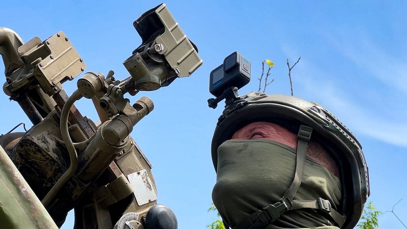 Flugabwehrstellung am 21. Juni 2024 | Bild: Russian Defense Ministry/Picture Alliance Flugabwehrstellung am 21. Juni 2024