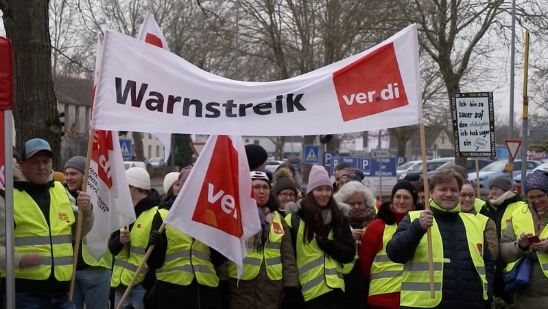 Warnstreiks | Bild: BR Warnstreiks