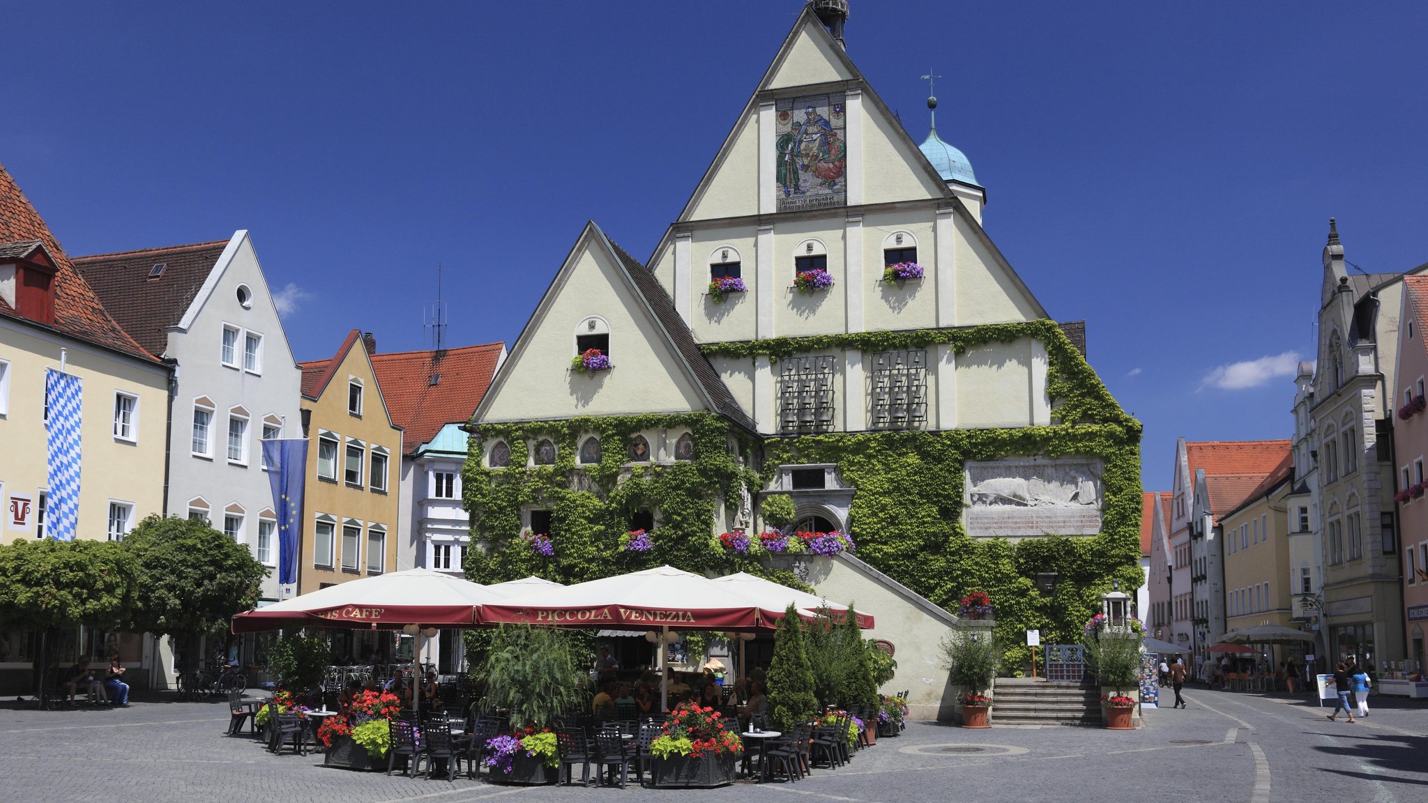 Altes Rathaus in der Altstadt in Weiden