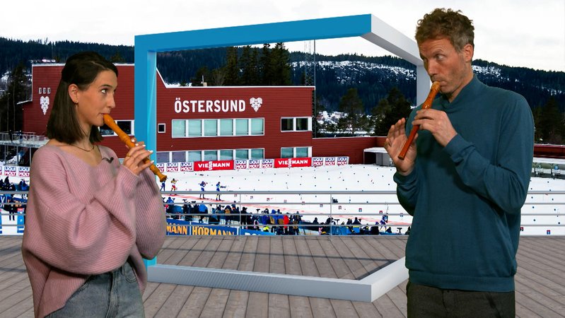 "Anwaxln" für Östersund mit Carolin Ranz und Jan Wiecken