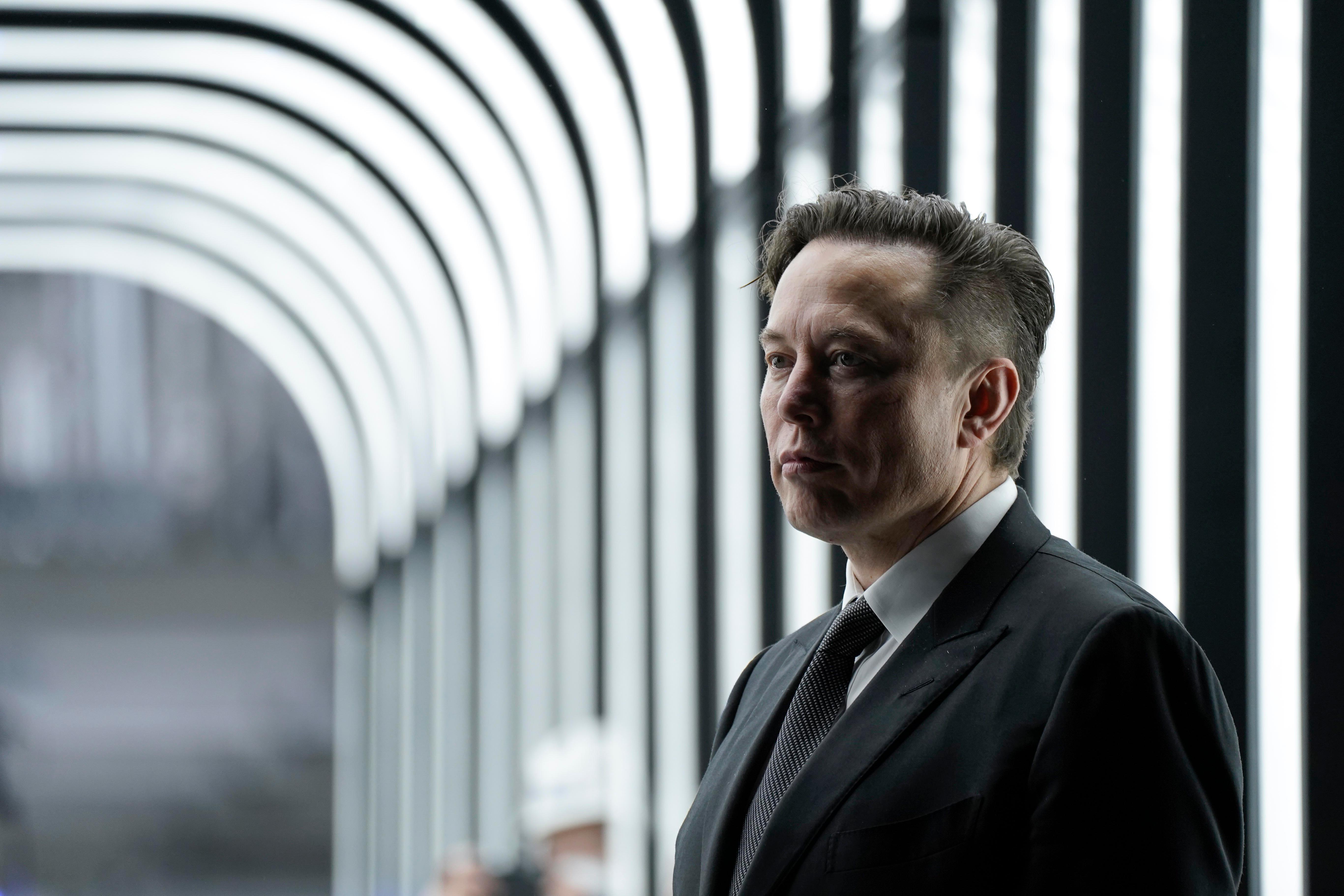 Archivbild: Tesla-Chef Musk in Grünheide