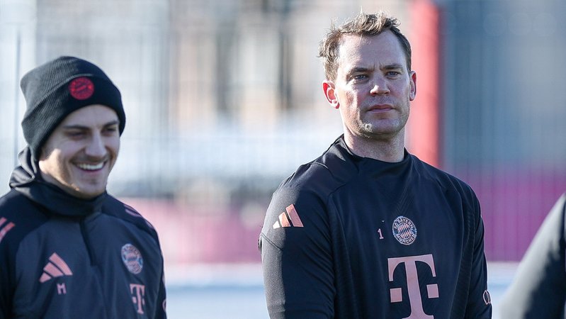 Josip Stanisic und Manuel Neuer | Bild: picture-alliance/dpa Josip Stanisic und Manuel Neuer
