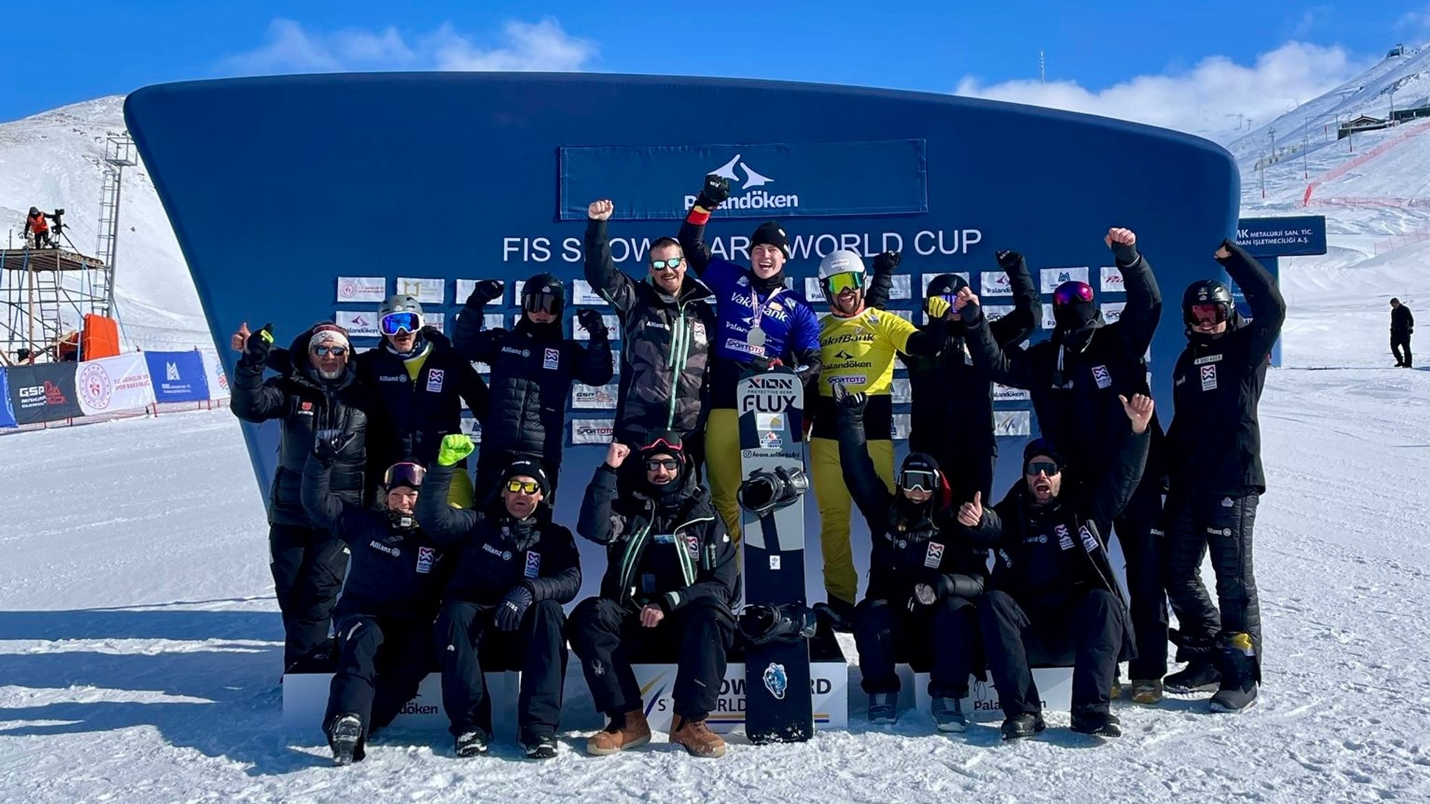 Snowboard Germany freut sich über den ersten Saisonsieg