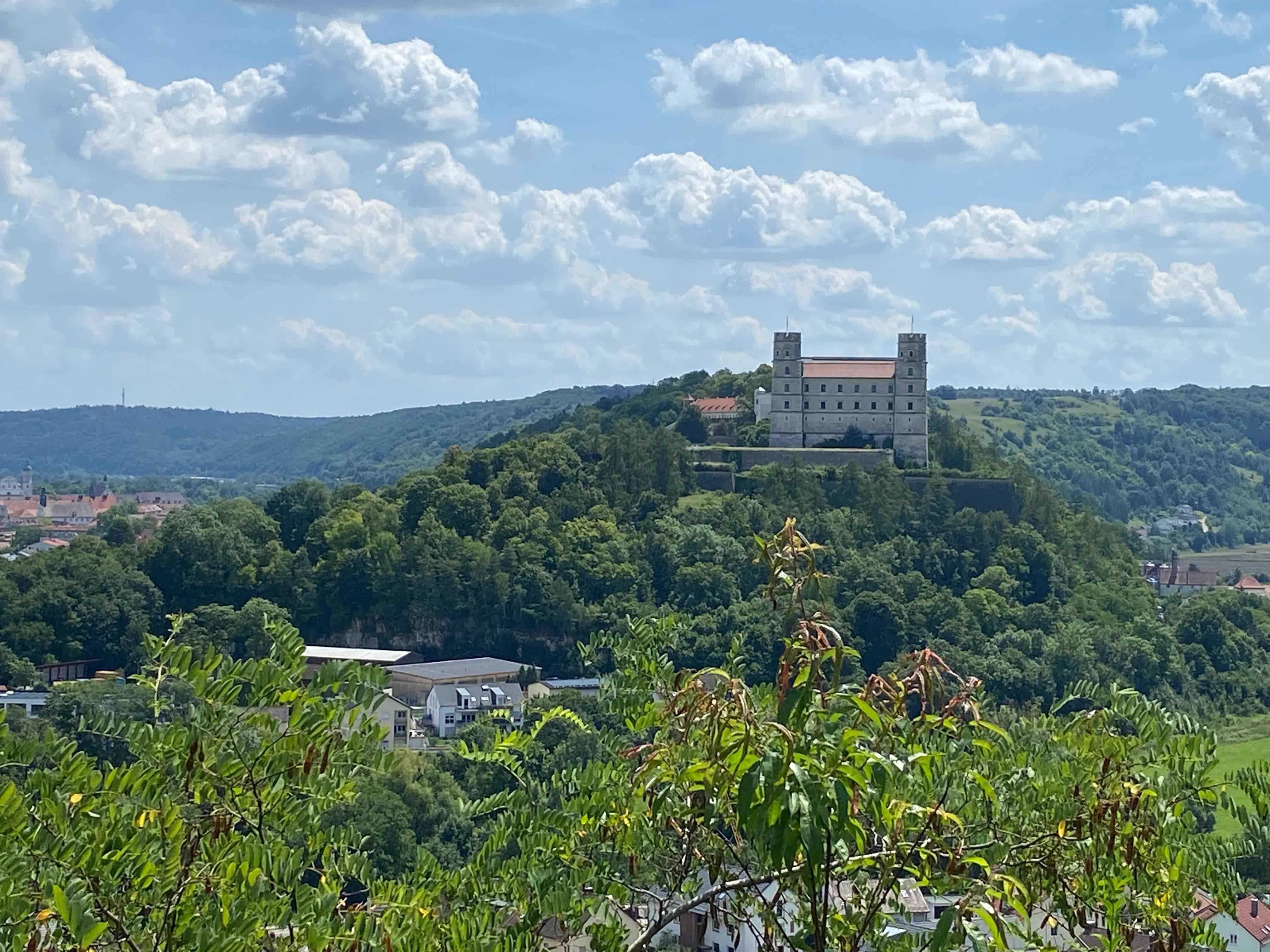 Willibaldsburg über Eichstätt.