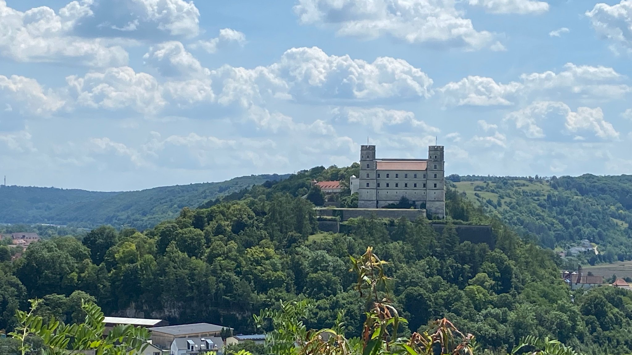 Willibaldsburg über Eichstätt.