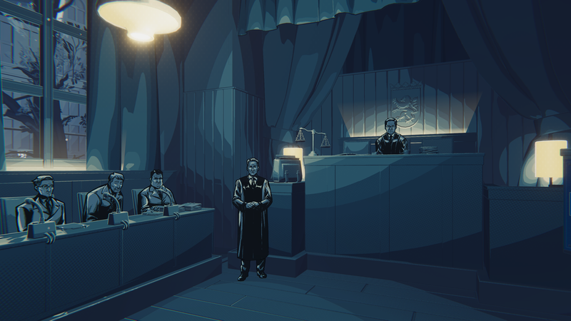 Szene aus dem Computerspiel "The Darkest Files" | Bild: Paintbucket Games Szene aus dem Computerspiel "The Darkest Files"