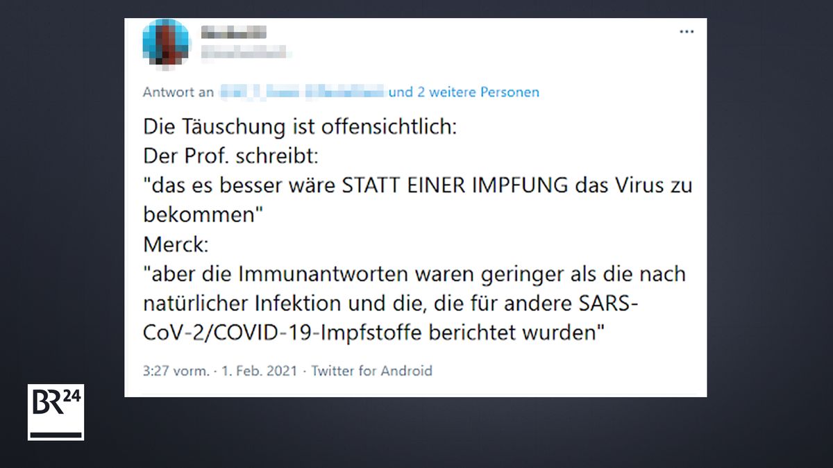 Faktenfuchs Immunitat Durch Impfung Oder Infektion Br24