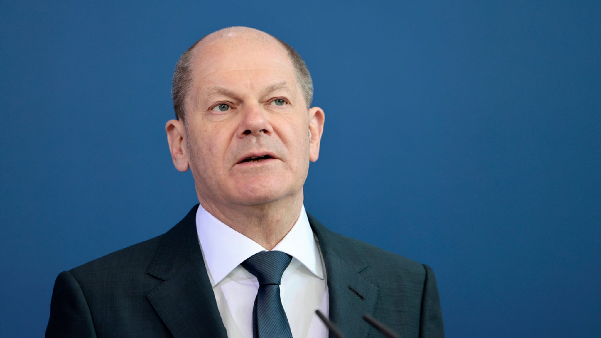 Bundeskanzler Olaf Scholz (SPD)