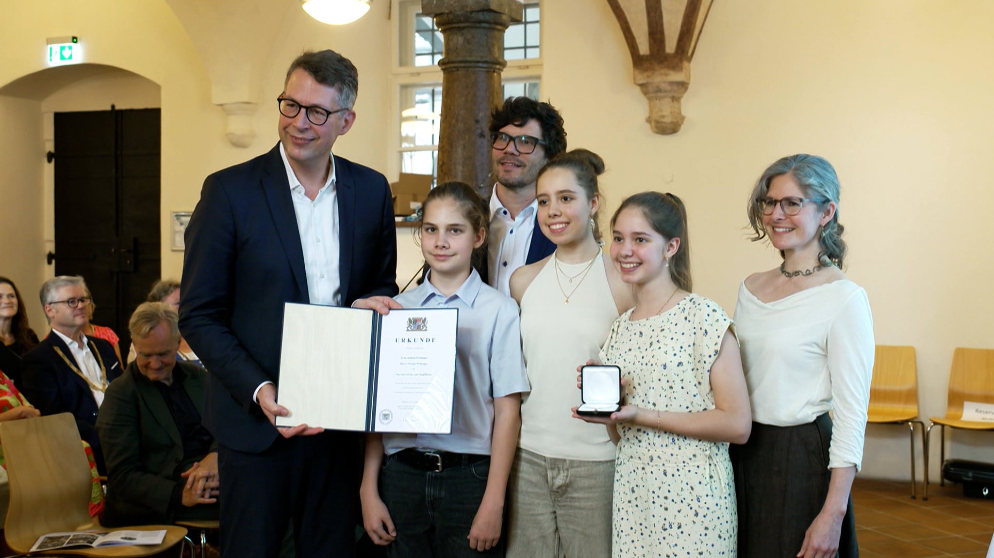Verleihung der Denkmalschutzmedaillen 