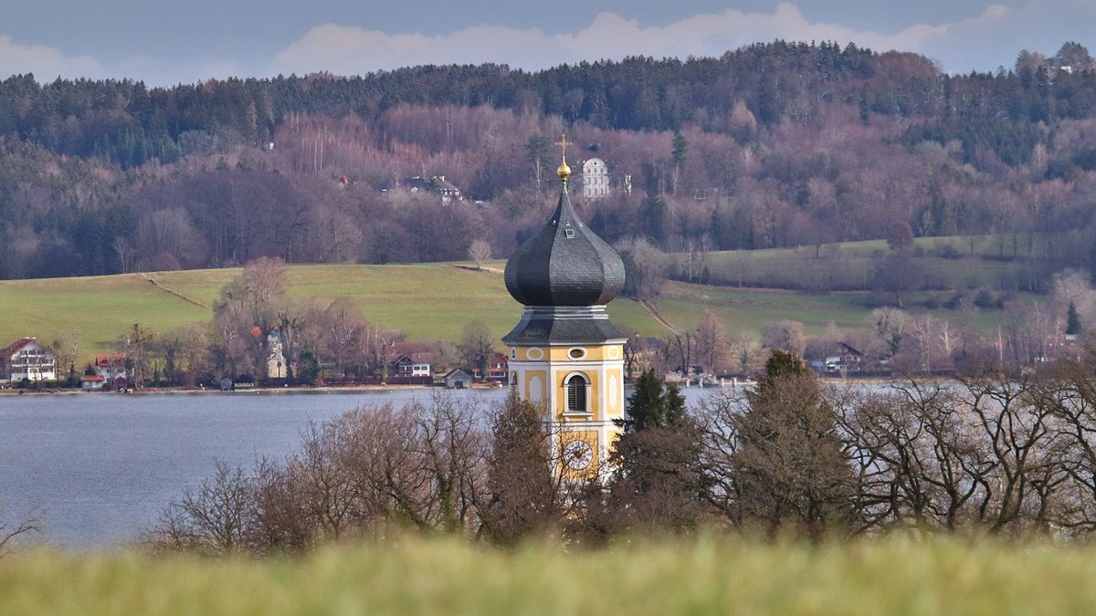 Kloster Bernried und Starnberger See. 