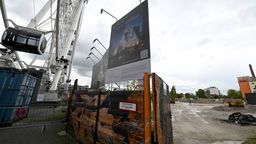 Baustellenloch auf dem Grundstück für das geplante Konzerthaus im Münchner Werksviertel | Bild:picture alliance / SZ Photo | Stephan Rumpf
