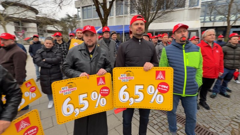 Erste Warnstreiks im bayerischen Kfz-Gewerbe ab Dienstag | Bild: BR Erste Warnstreiks im bayerischen Kfz-Gewerbe ab Dienstag