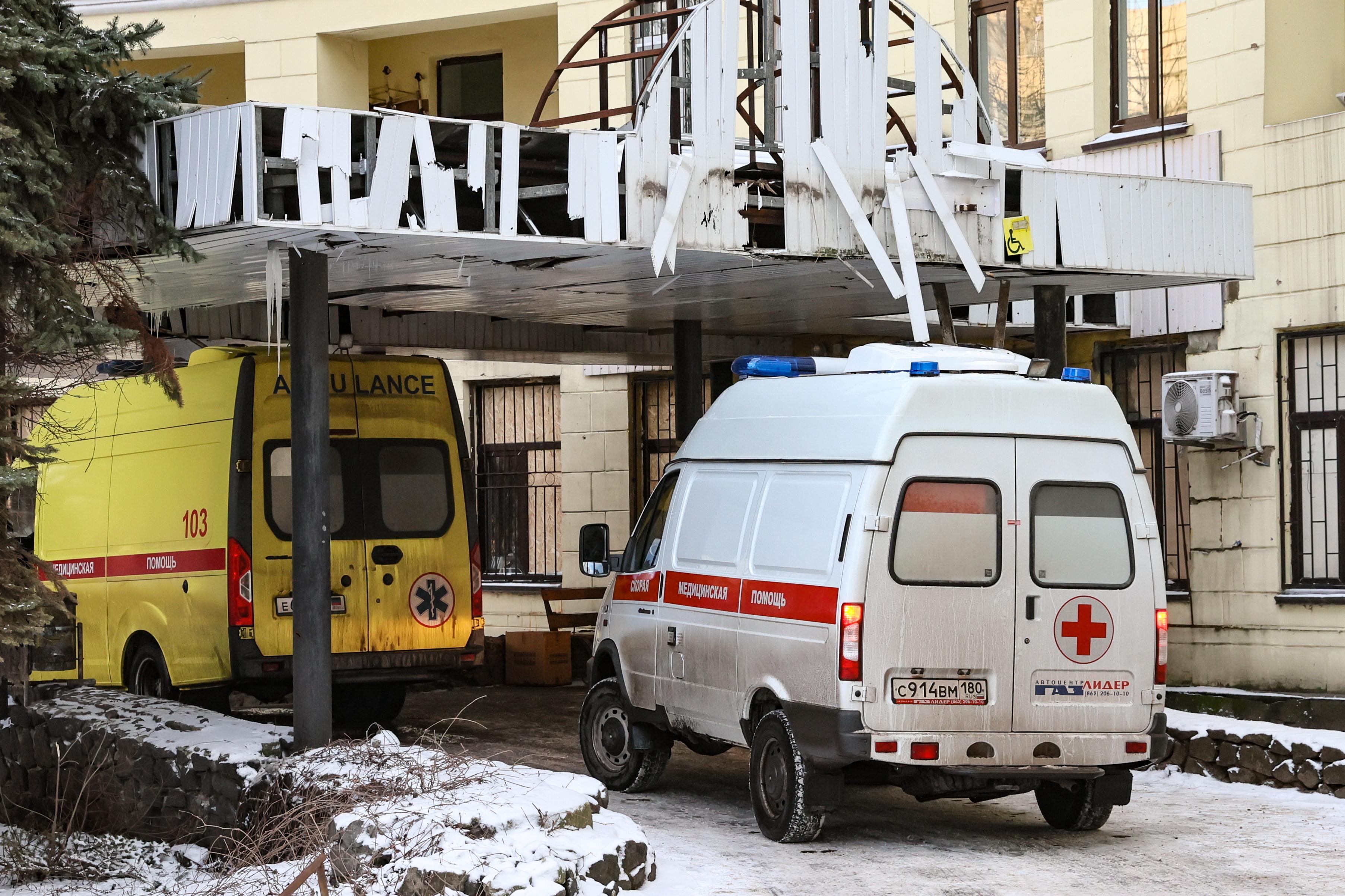 Krankenwagen in Donezk