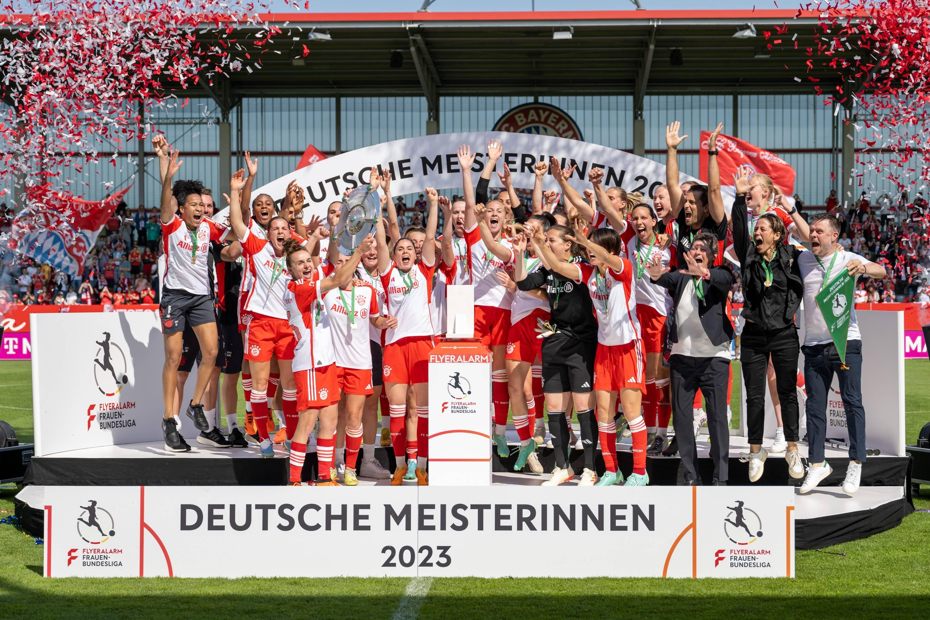 Fußballerinnen machen Meister-Double des FC Bayern perfekt BR24
