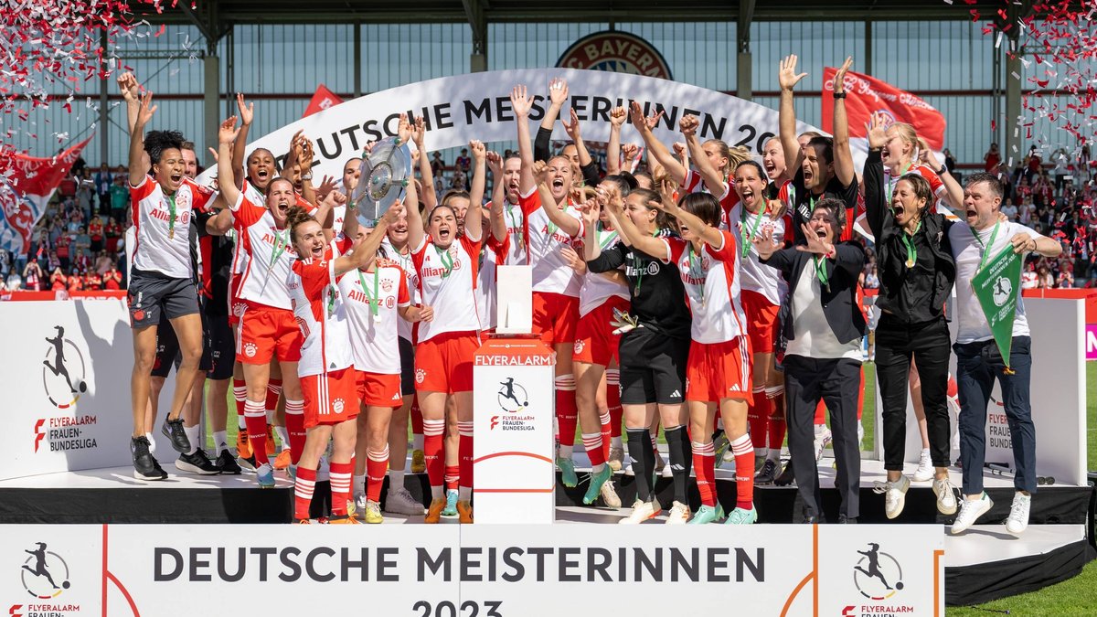Bayerns Fußballerinnen sind Meister